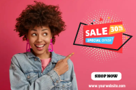 Rot Sale Promotion Poster Template