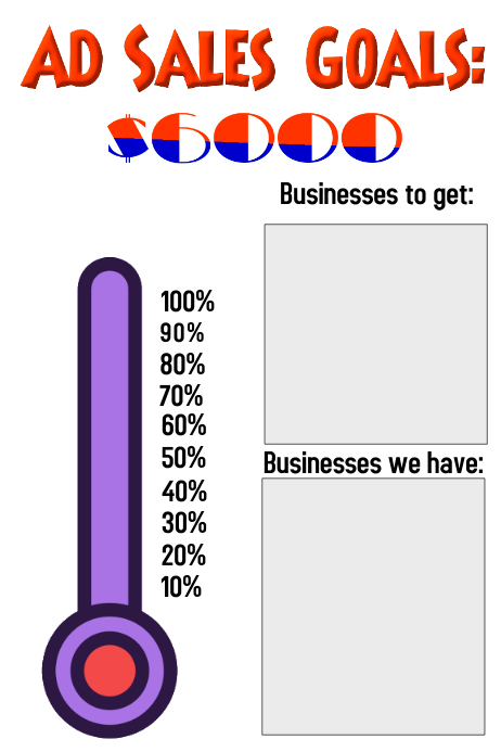 Sales Goal Template PosterMyWall