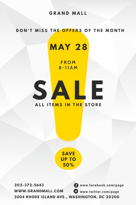 SALES POSTER.C Template | PosterMyWall