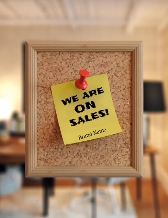 Copy of SALES TEMPLATE | PosterMyWall
