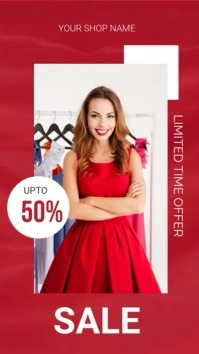 sales video Digitale display (9:16) template