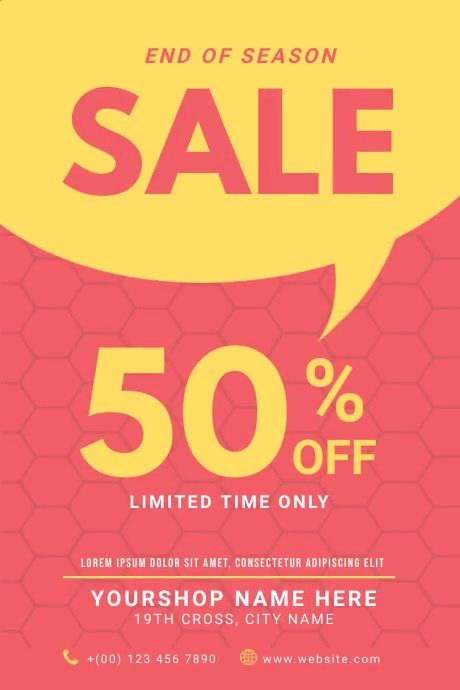 SALES VIDEO.C Template | PosterMyWall