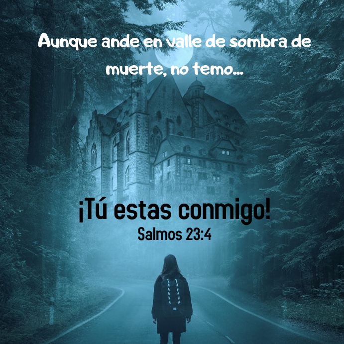 Salmos 23:4 Template | PosterMyWall