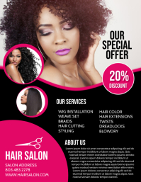 440 Hair Salon Customizable Design Templates Postermywall