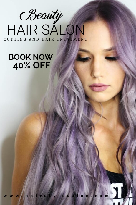 SALON POSTER template