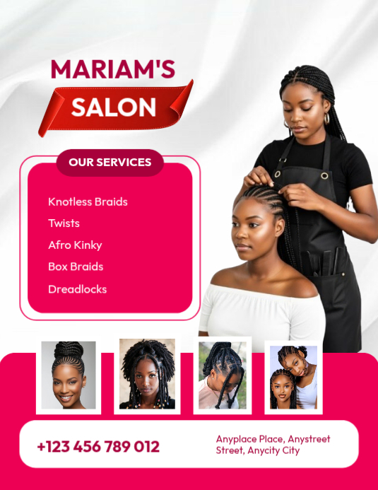 Salon poster Template | PosterMyWall