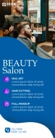Salon Roll Up Banner template
