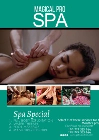 Salon spa video Template A1