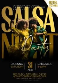 salsa night template (1) A4