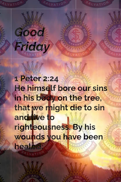 Salvation Army Template PosterMyWall