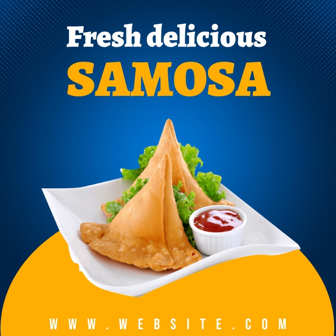 Samosa Posts Samosa Template | PosterMyWall