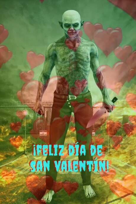 san valentín Poster template