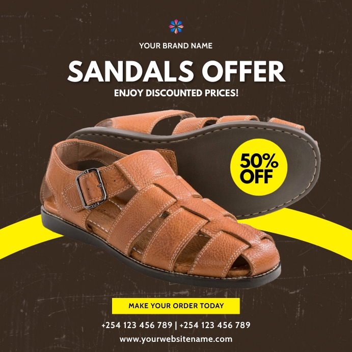 sandals shoes fashion sale templates | PosterMyWall