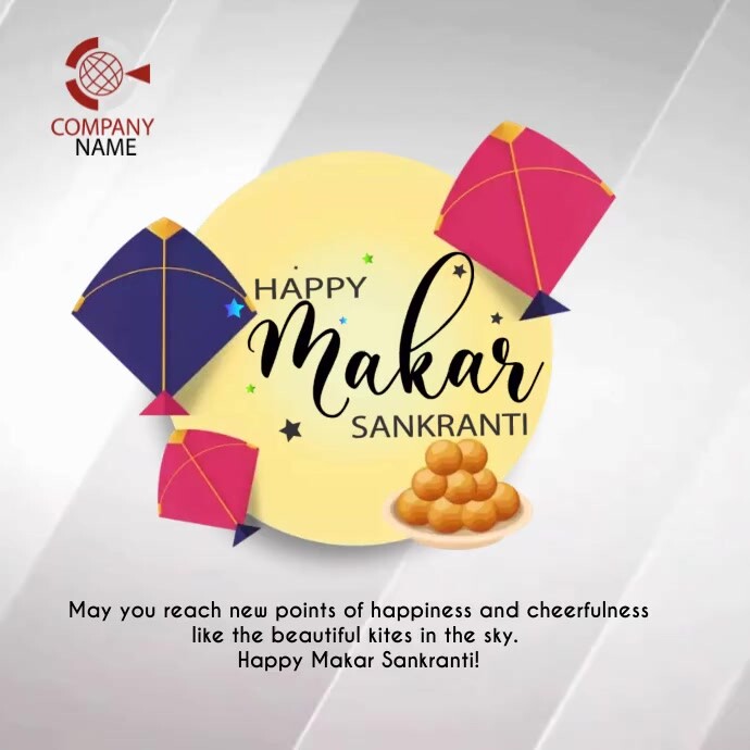 sankranti, makarsankranti, festival, india, l Instagram Post template