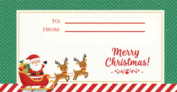 Santa Christmas Card Template | PosterMyWall