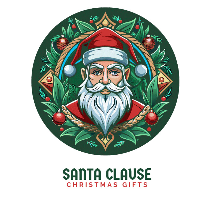 Santa Clause Logo Template | PosterMyWall