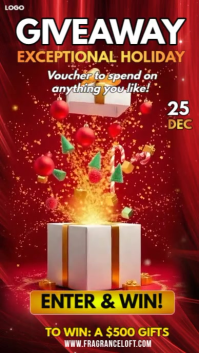 Boxing Day Sale Instagram Story template