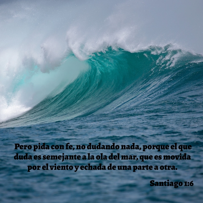 Santiago 1:6 Wpis na Instagrama template