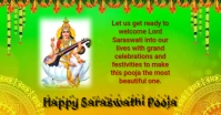 Saraswati pooja_3 Image partagée Facebook template