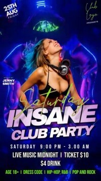 16.6K modèles gratuits et plus pour « Insane club party video ...