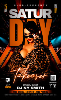 Saturday Night Club Party Legal US template