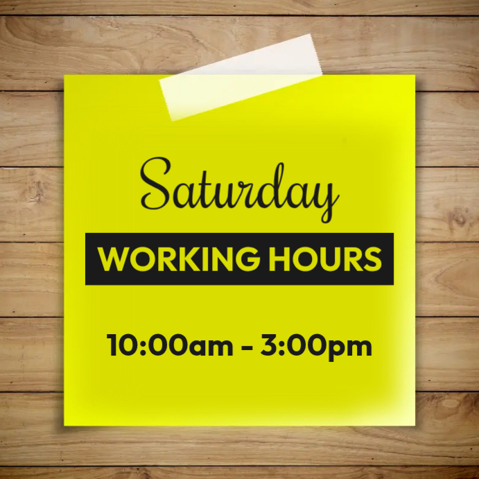 Working Saturday Office Hours working-saturday-office-hours