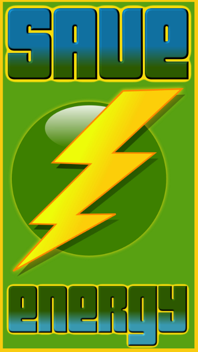 Save Energy 2020 Display 1 Template Postermywall