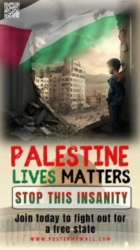 Save palestine Instagram Story template