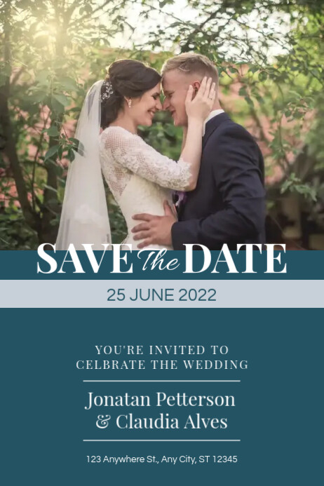 Image 3 for Save The Date Banner Template