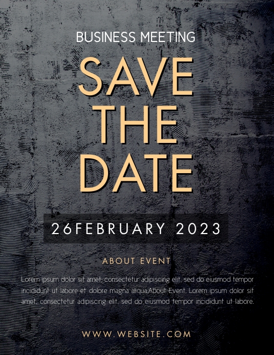 SAVE THE DATE Template PosterMyWall SAVE THE DATE Template PosterMyWall