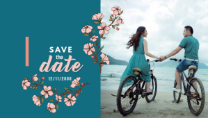 Save The Date Blog Header template