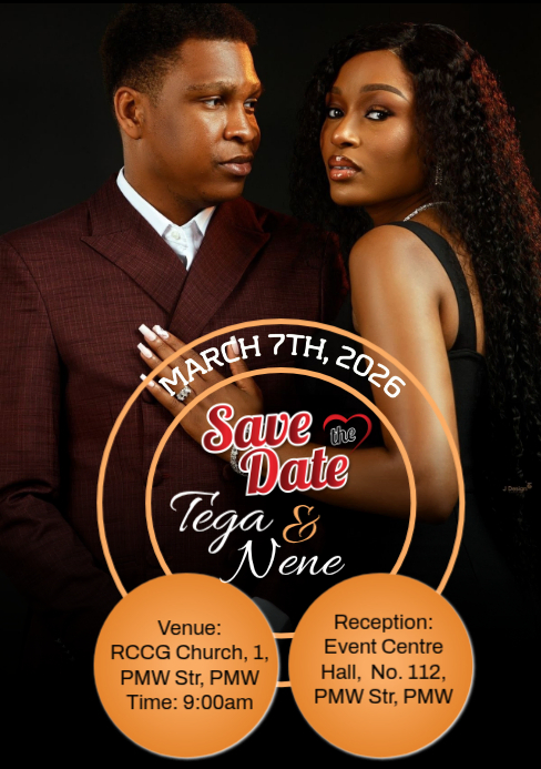 Modèle Save the date | PosterMyWall