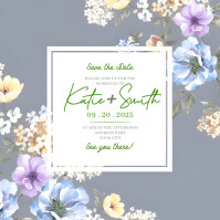 save the date Wpis na Instagrama template