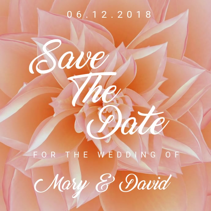 save the date template postermywall