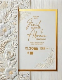 Save the Date Flyer (US Letter) template