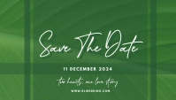 Save The Date Koptekst blog template