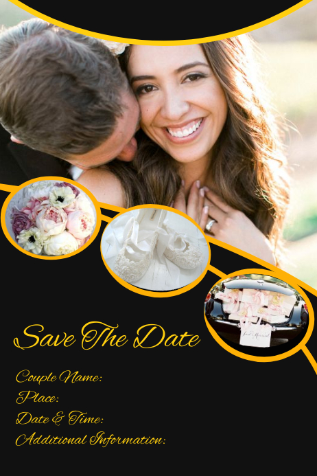 Save The Date Event Template PosterMyWall Save The Date Event Template PosterMyWall