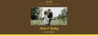 Save The Date Facebook Cover template
