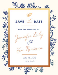 Save The Date Card Templates Postermywall