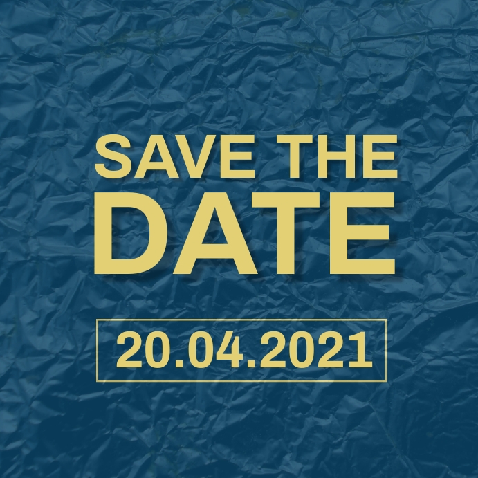 save the date flyer Template PosterMyWall