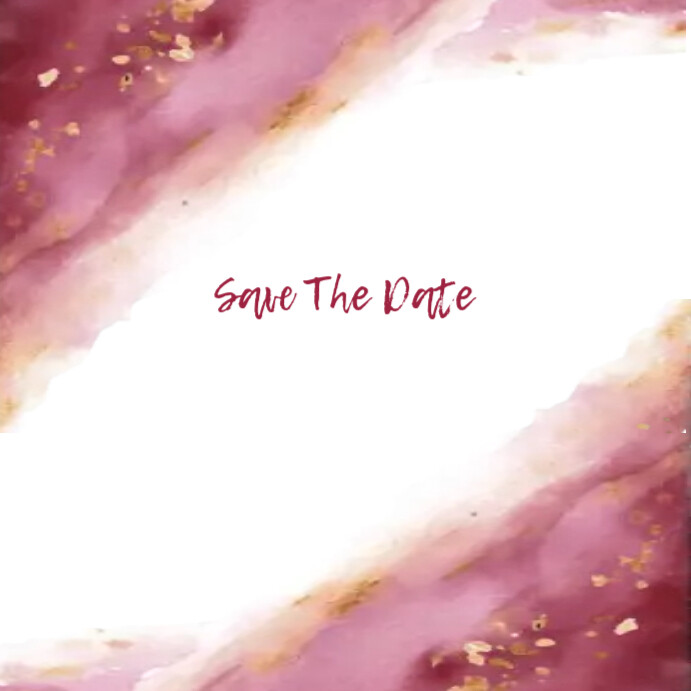 Save The Date Template PosterMyWall