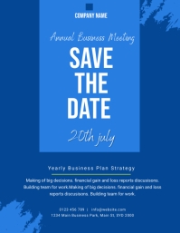 Image 6 for Save The Date Business Event Templates
