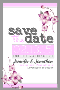 550 customizable design templates for save the date postermywall