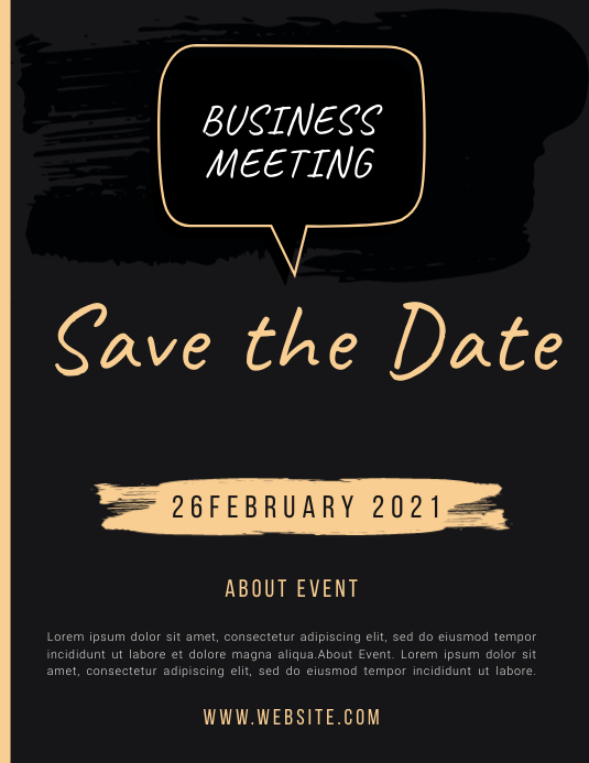 SAVE THE DATE TEMPLATE PosterMyWall
