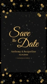 Save The Date Template Instagram Story