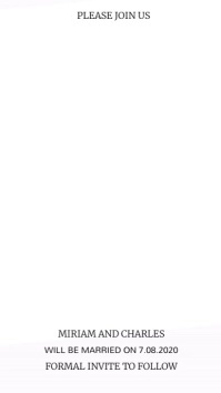 1 190 Save The Date Customizable Design Templates Postermywall