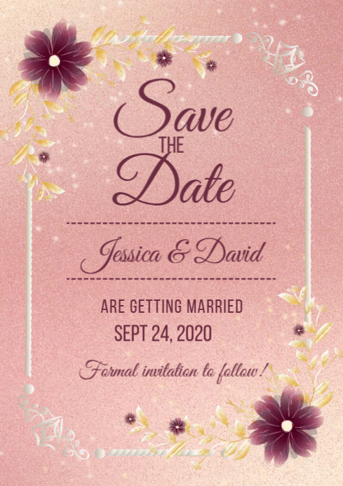 Event Save The Date Template Free Save The Date Card Templates To