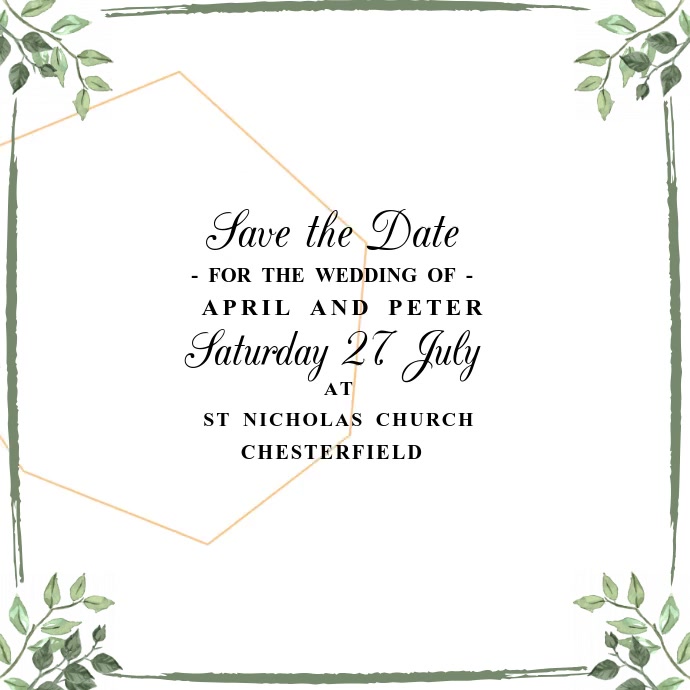 Save The Date Wedding Video Template Postermywall Save The Date Wedding Video Template Postermywall