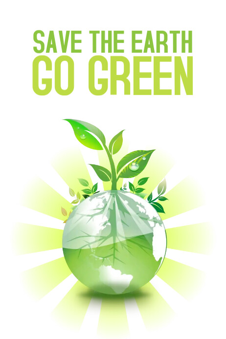Go Green Posters