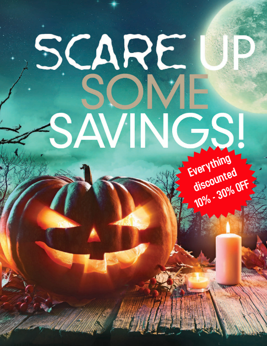 Saving Sale Flyer template